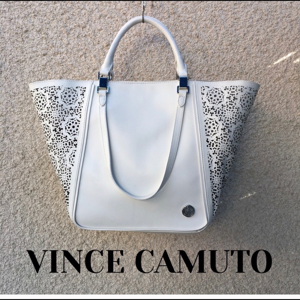 Vince Camuto Tylee Colorblock Leather Tote